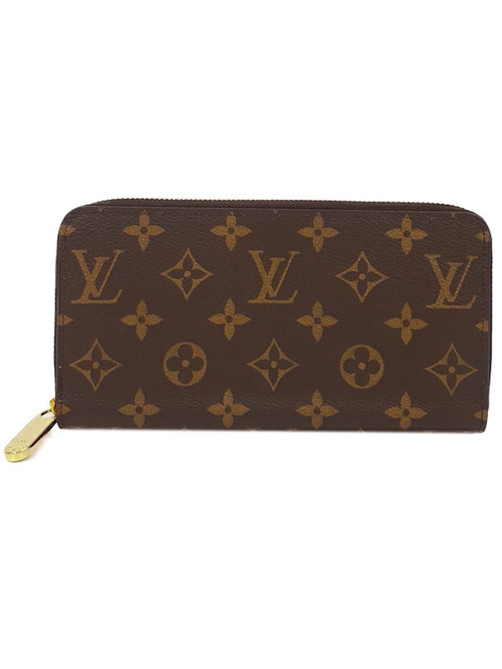 Louis Vuitton Monogram Zippy Wallet Round Zipper Long